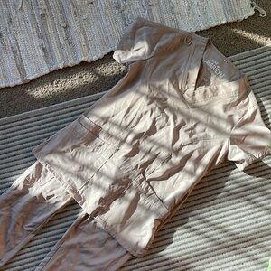 Mini Marilyn by mediChic Size XXS Tan Scrub Set Joggers